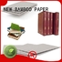 NEW BAMBOO PAPER professional grey board sheets free design for shirt accessories