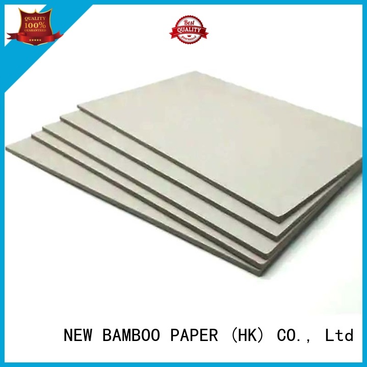 NEW BAMBOO PAPER useful grey chipboard for wholesale for T-shirt inserts