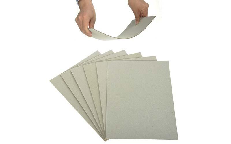 Anti - Curl Grey book binding Board paper Chipboard for Book Cover Material-2