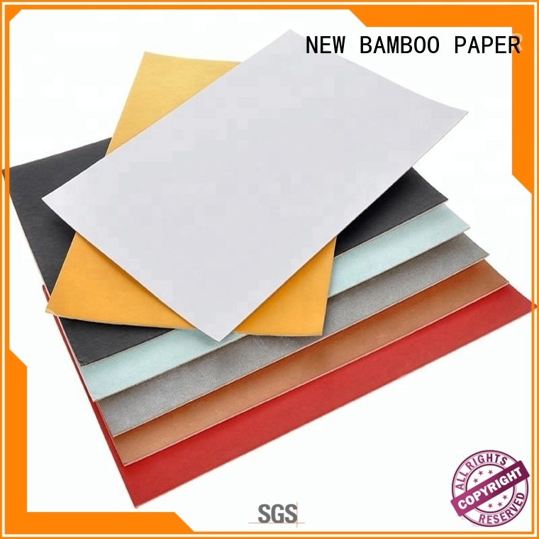 NEW BAMBOO PAPER sheets duplex board uses bulk production for box packaging