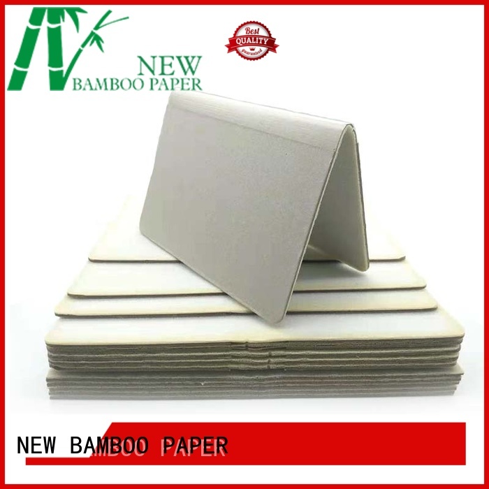 NEW BAMBOO PAPER gray foam board at discount for book covers