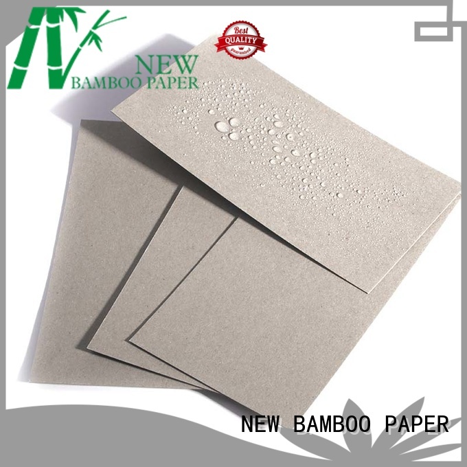 NEW BAMBOO PAPER single one side pe coated paper price bulk production for trash cans