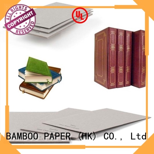 NEW BAMBOO PAPER fine- quality grey chipboard factory price for shirt accessories