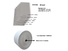 NEW BAMBOO PAPER curl grey chipboard from manufacturer for desk calendars