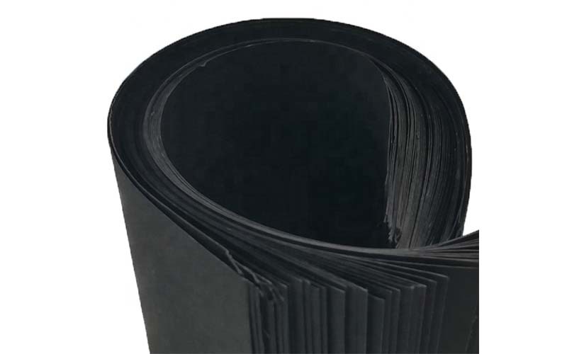 One side uncoated paperboard 110gsm black paper roll for Shopping bag