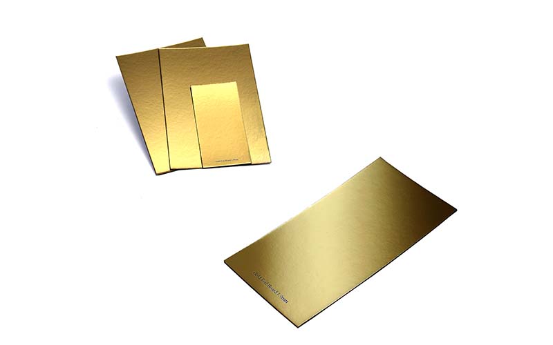 NEW BAMBOO PAPER recycled metallic gold poster board long-term-use for dessert packaging-4
