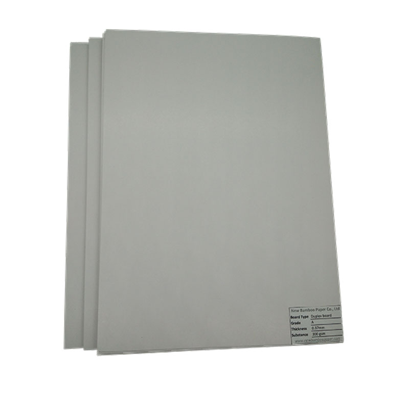 coated duplex board with grey back back from manufacturer for gift box binding-2