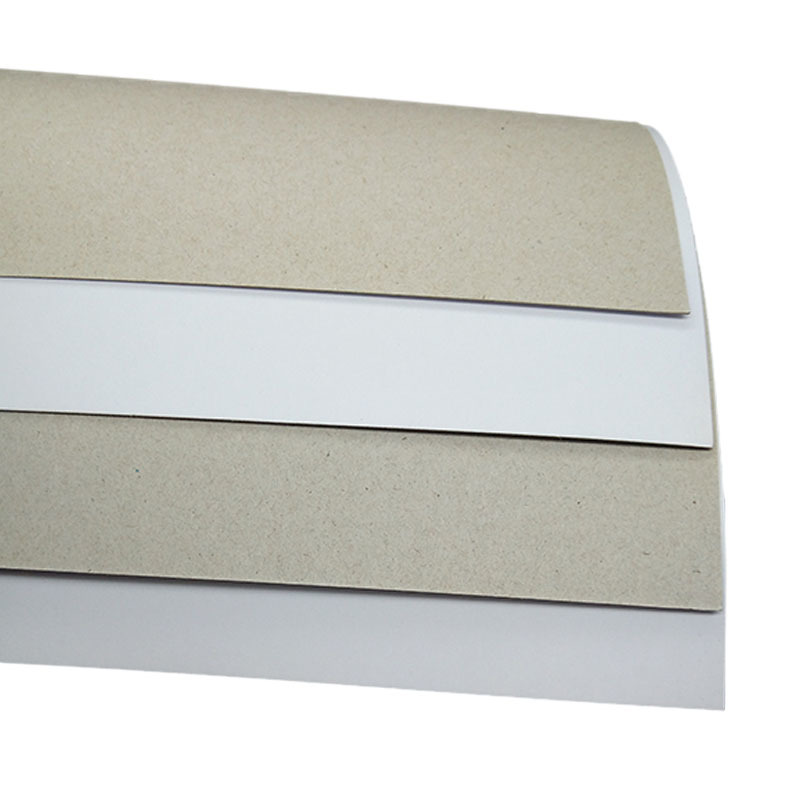 grey duplex board gray back from manufacturer for shoe boxes