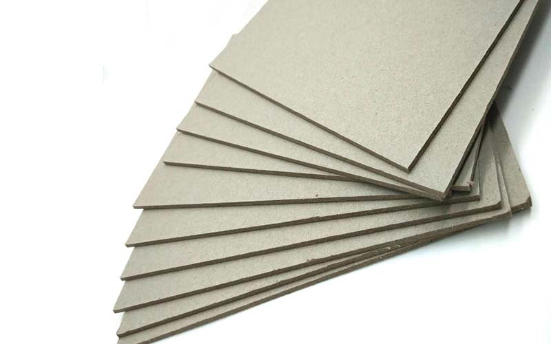 degradable gray paperboard bulk production for arch files