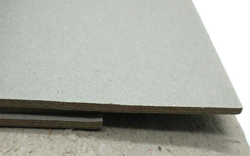 degradable gray paperboard bulk production for arch files