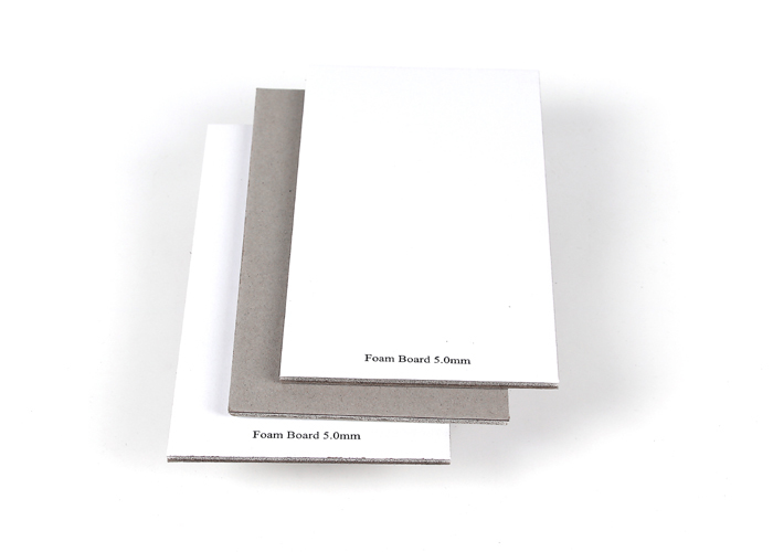 One side Sponge Coated 1250gsm Laminated Gray Paperboard