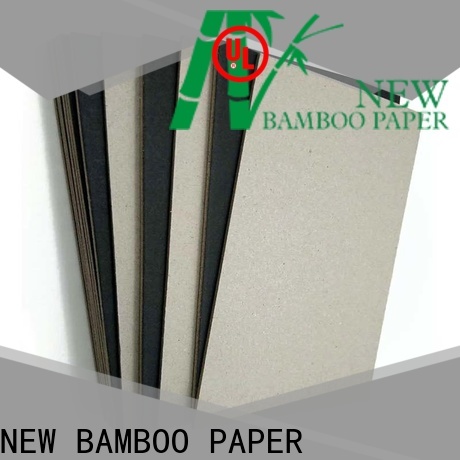 NEW BAMBOO PAPER bag black chipboard free quote for booking binding