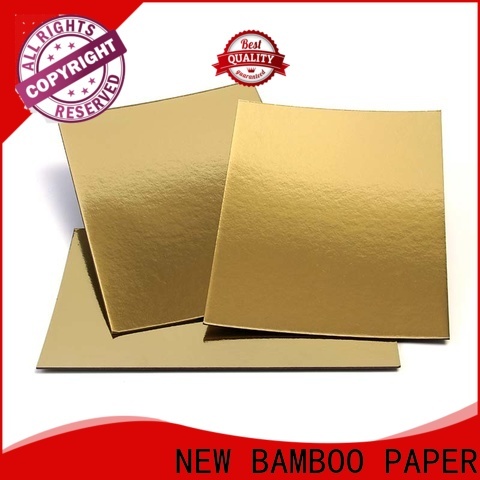 NEW BAMBOO PAPER laminated foil board for bread packaging