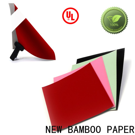 NEW BAMBOO PAPER pulp white flocked paper  manufacturer for crafts