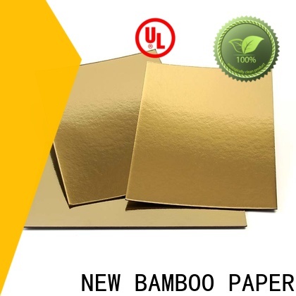 NEW BAMBOO PAPER fine- quality Cake Board Manufacturers free quote for dessert packaging