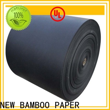 NEW BAMBOO PAPER hot-sale thick black cardboard certifications for booking binding