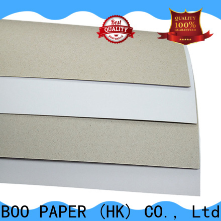 NEW BAMBOO PAPER nice duplex board gray back free quote for gift box binding