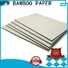 NEW BAMBOO PAPER rolls carton gris factory price for folder covers