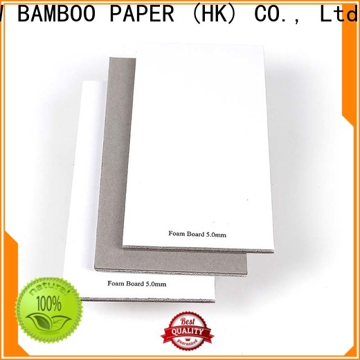 NEW BAMBOO PAPER quality 24x36 foam board bulk production for shirt accessories