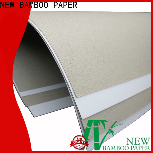 NEW BAMBOO PAPER one duplex board white back for shoe boxes