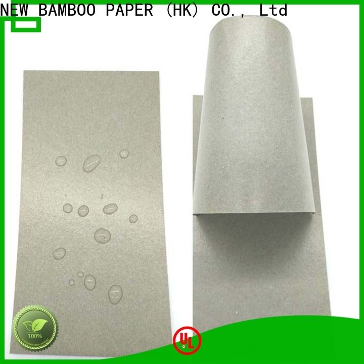 NEW BAMBOO PAPER durable temporary protective floor covering certifications for trash cans