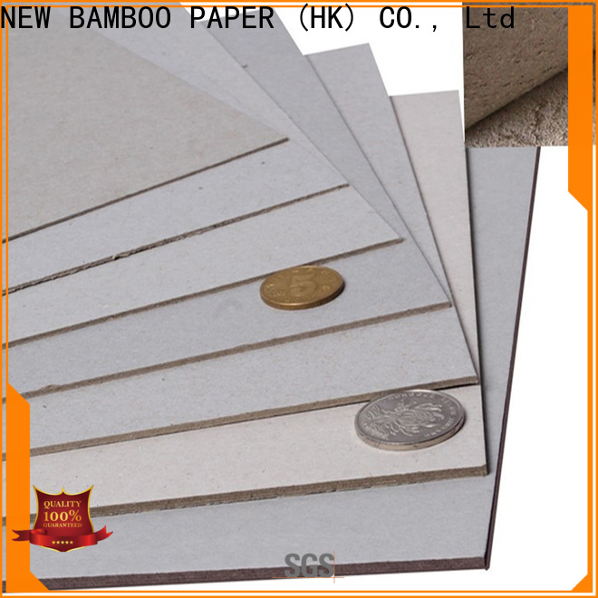 NEW BAMBOO PAPER fine- quality grey board uses bulk production for hardcover books