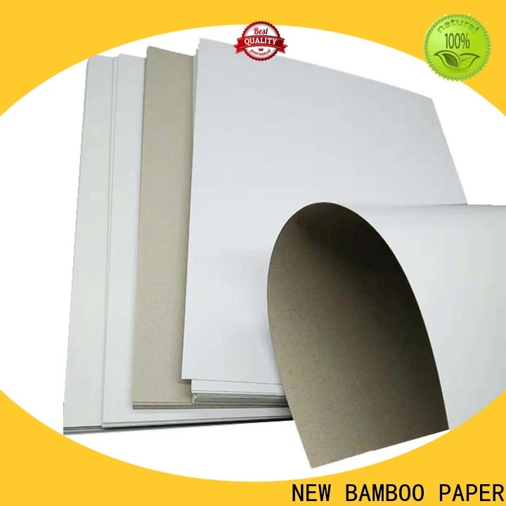 NEW BAMBOO PAPER printing duplex board paper free quote for cereal boxes