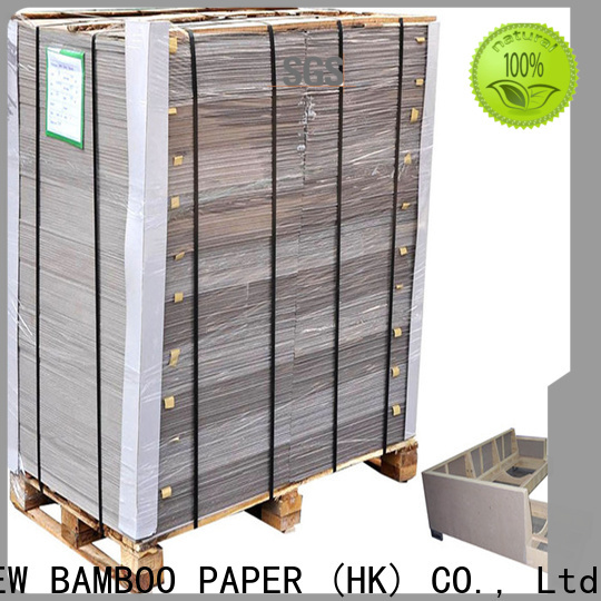 NEW BAMBOO PAPER binding grey paper board bulk production for packaging