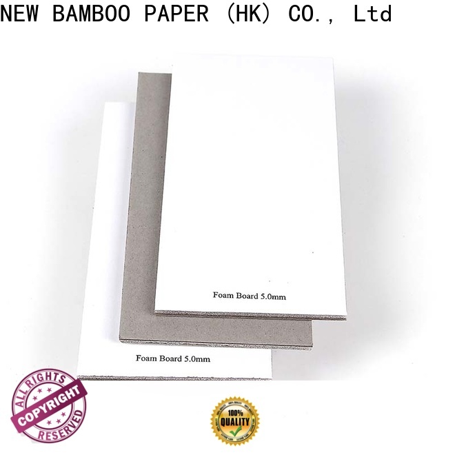 NEW BAMBOO PAPER good-package 5mm foam board free design for photo frames