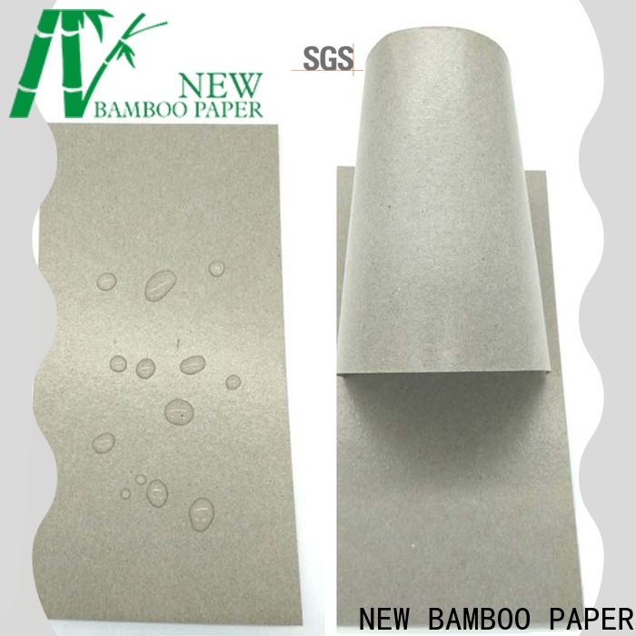 NEW BAMBOO PAPER customization poly coated cardboard from manufacturer for packaging