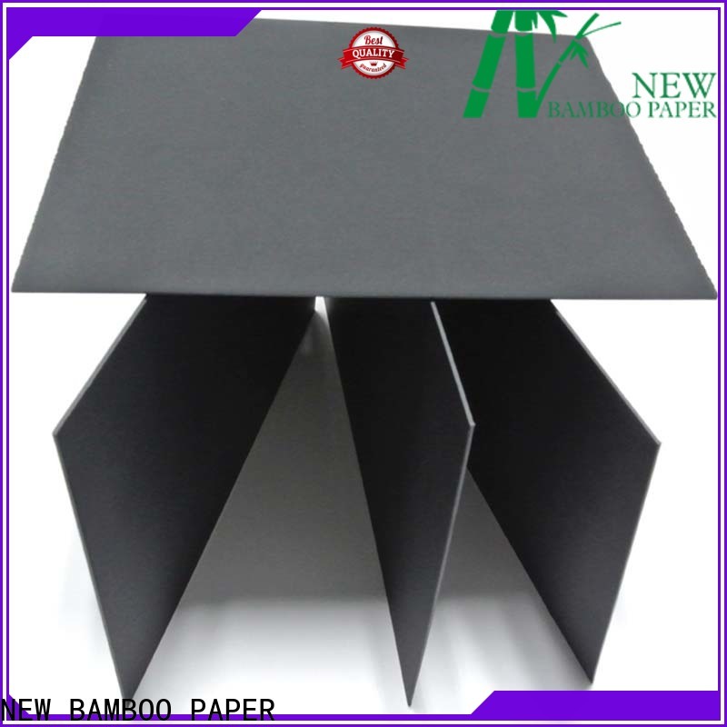 NEW BAMBOO PAPER hot-sale sturdy black board at discount for packaging