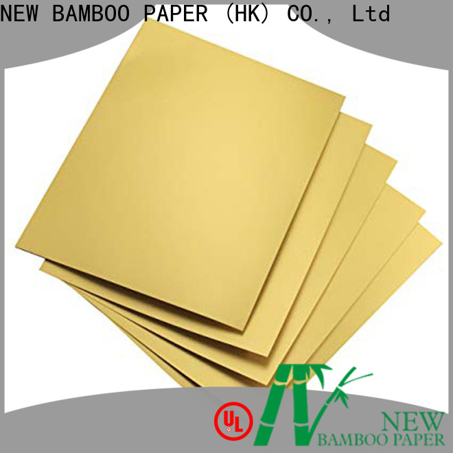 NEW BAMBOO PAPER foil silver foil board for wholesale