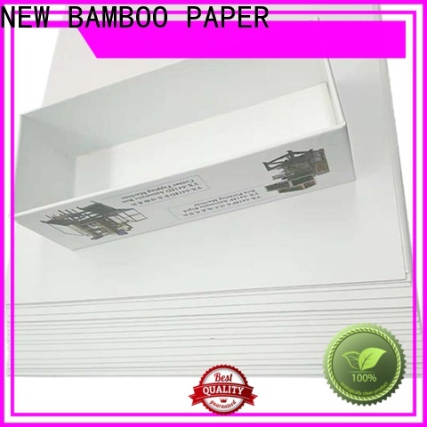 NEW BAMBOO PAPER duplex duplex board gray back factory price for printing industry