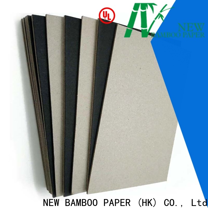 NEW BAMBOO PAPER scientific black laminated chipboard bulk production for photo frame