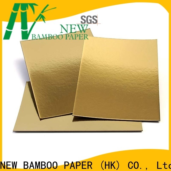 NEW BAMBOO PAPER new-arrival metallic poster board for bread packaging