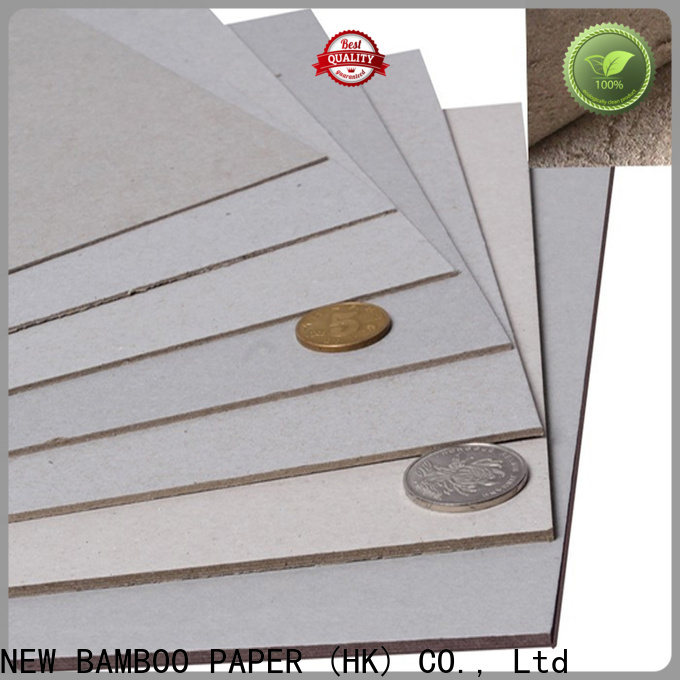 NEW BAMBOO PAPER sheets gray board paper factory price for arch files