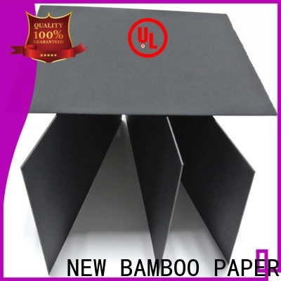 useful large sheets of black paper pulp factory price for gift boxes