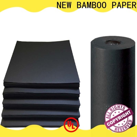 NEW BAMBOO PAPER size black chipboard sheets for hang tag