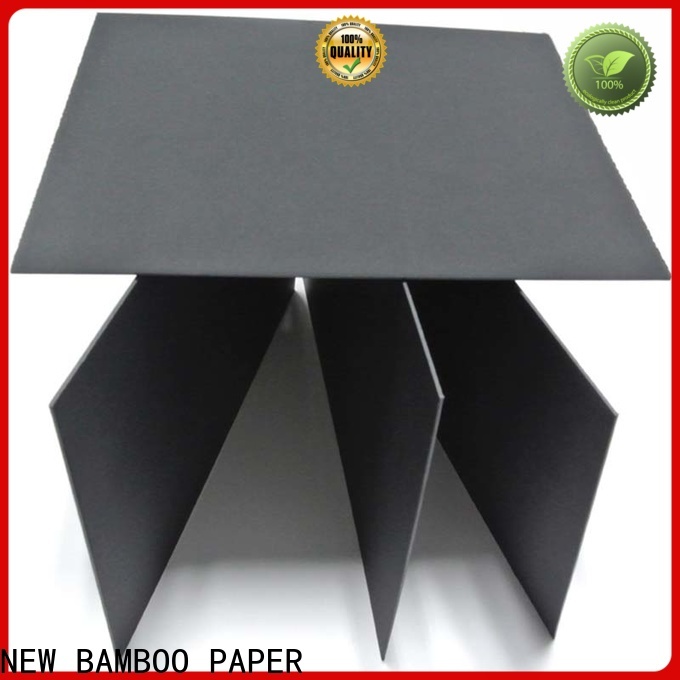 NEW BAMBOO PAPER electronics sturdy black board free design for perfume boxes