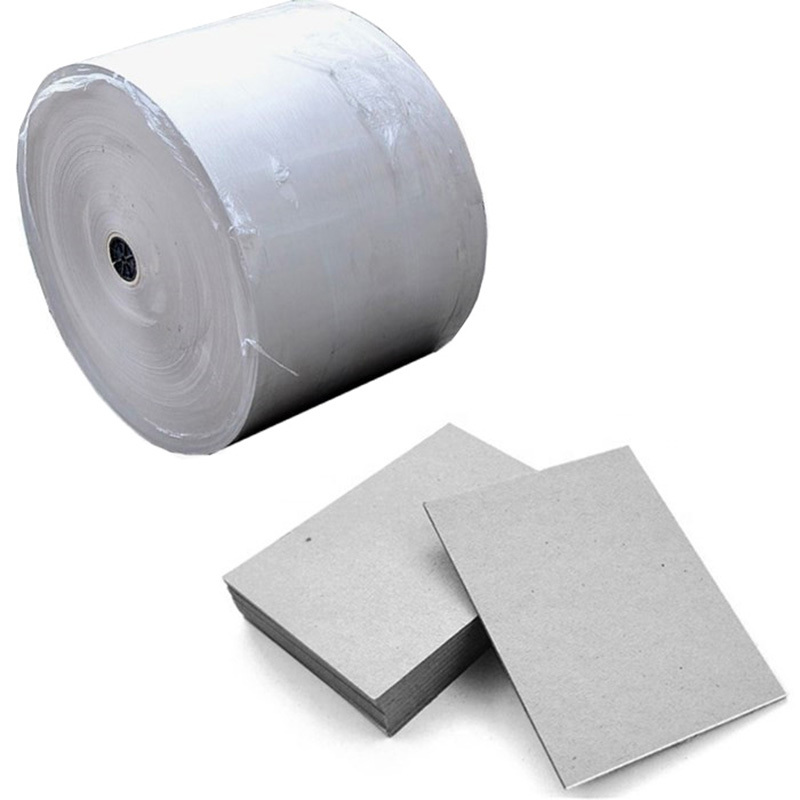 787x1092mm Paper Gray Cardboard Sheets / Rolls SGS Certification