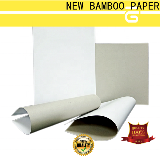 NEW BAMBOO PAPER pulp duplex board price factory price for crafts