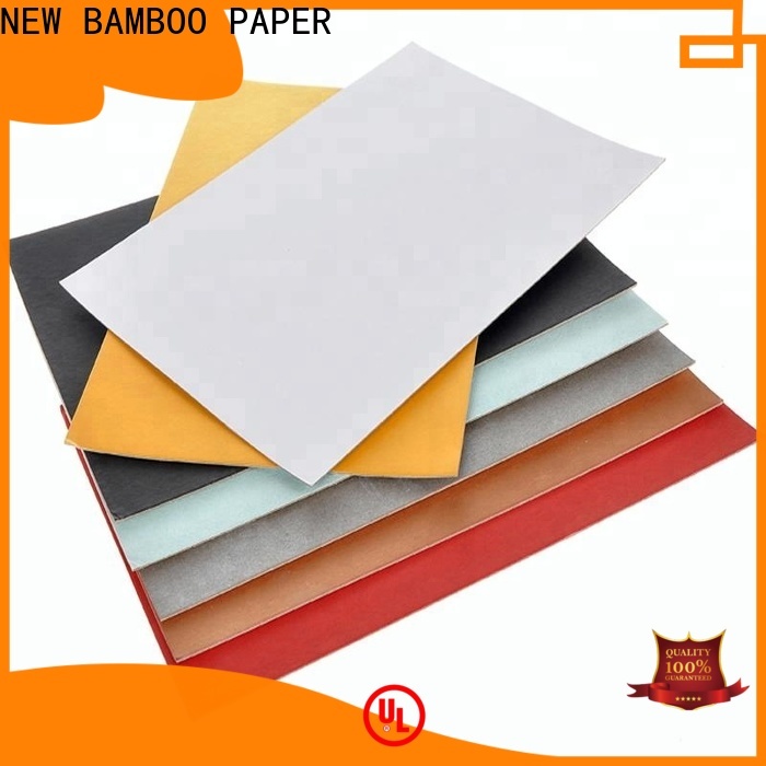 NEW BAMBOO PAPER back duplex board white back bulk production for cereal boxes