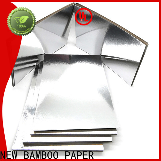 NEW BAMBOO PAPER goldensilver  metallic poster board free quote for bread packaging