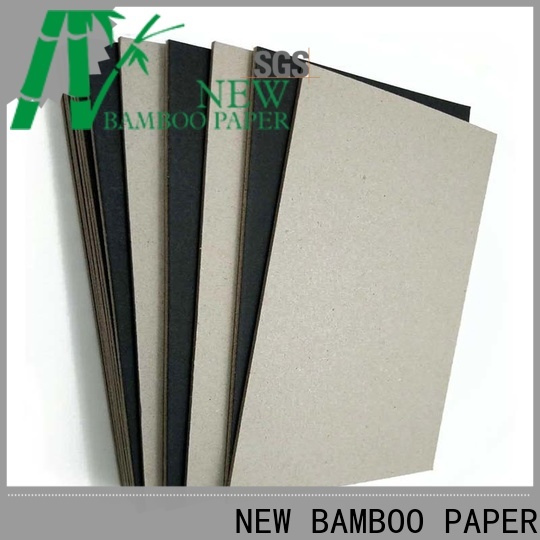 NEW BAMBOO PAPER uncoated black cardboard certifications for photo album