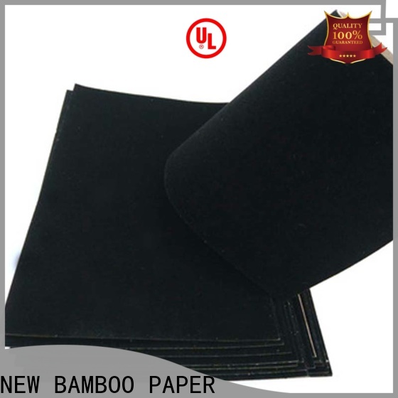 NEW BAMBOO PAPER pape red flocked paper producer for paper bags