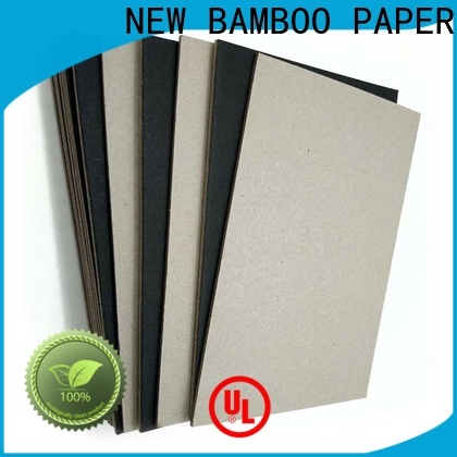 NEW BAMBOO PAPER black black laminated chipboard for shopping bag