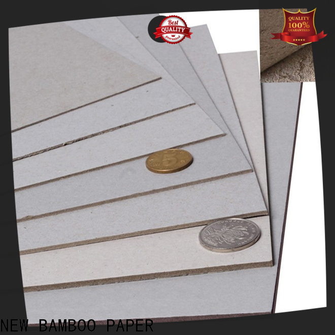 NEW BAMBOO PAPER binding gray board bulk production for boxes