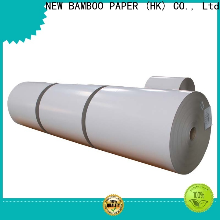 NEW BAMBOO PAPER excellent duplex board price bulk production for gift box binding