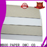 NEW BAMBOO PAPER white duplex board gray back factory price for cereal boxes