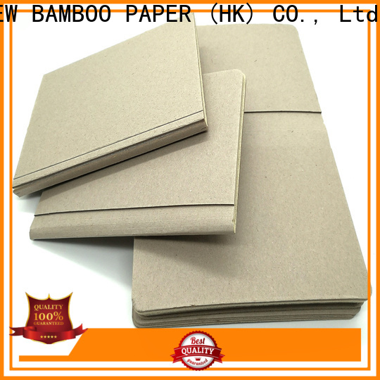 NEW BAMBOO PAPER cover foam board sizes factory price for shirt accessories